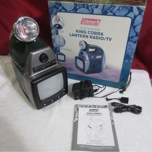 Coleman King Cobra Lantern Radio TV